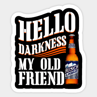 Hello Darkness My Old Friend BSCH Sticker